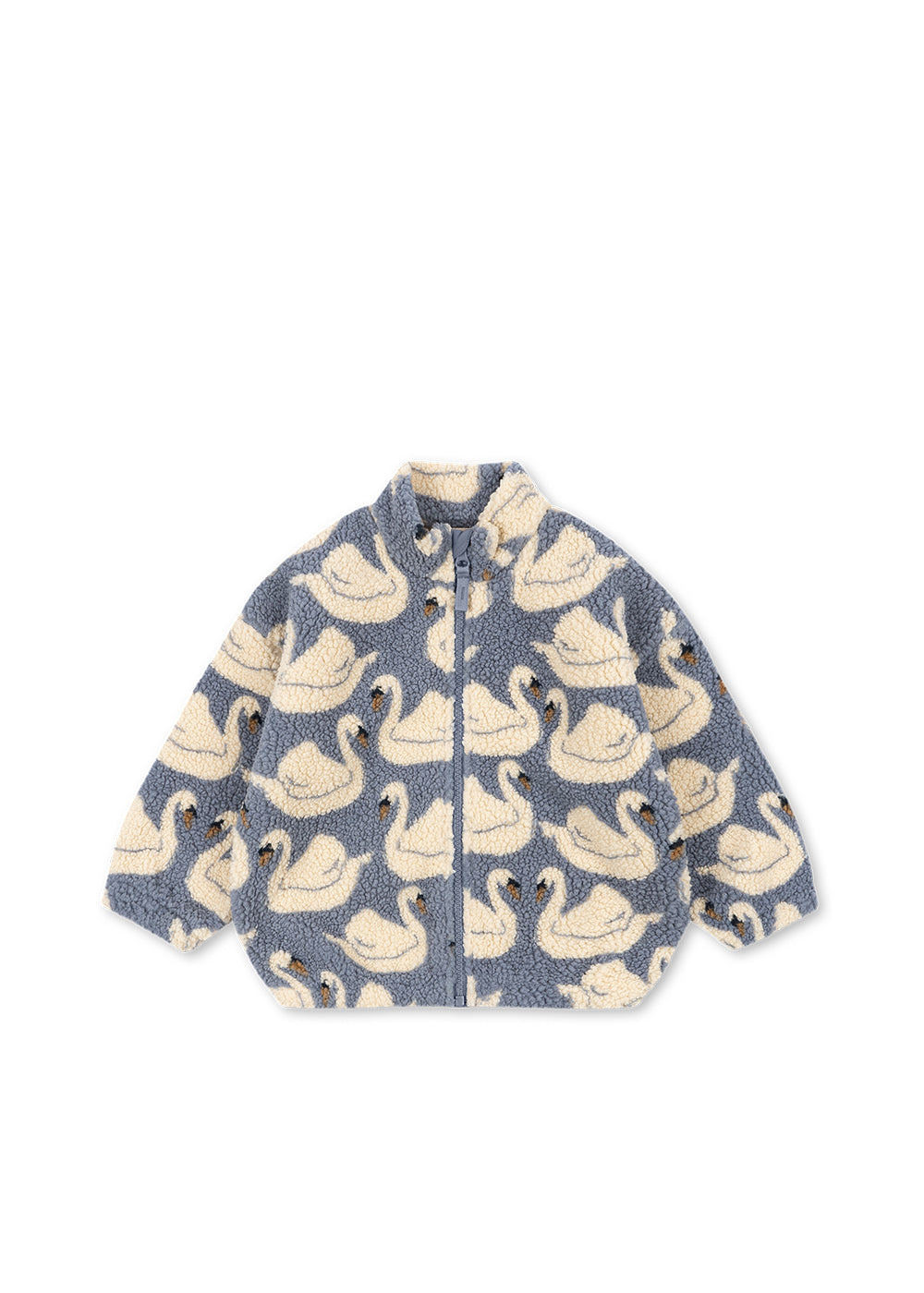 Konges Sløjd Jody Teddy Jacket/Jas met fleece - Swan