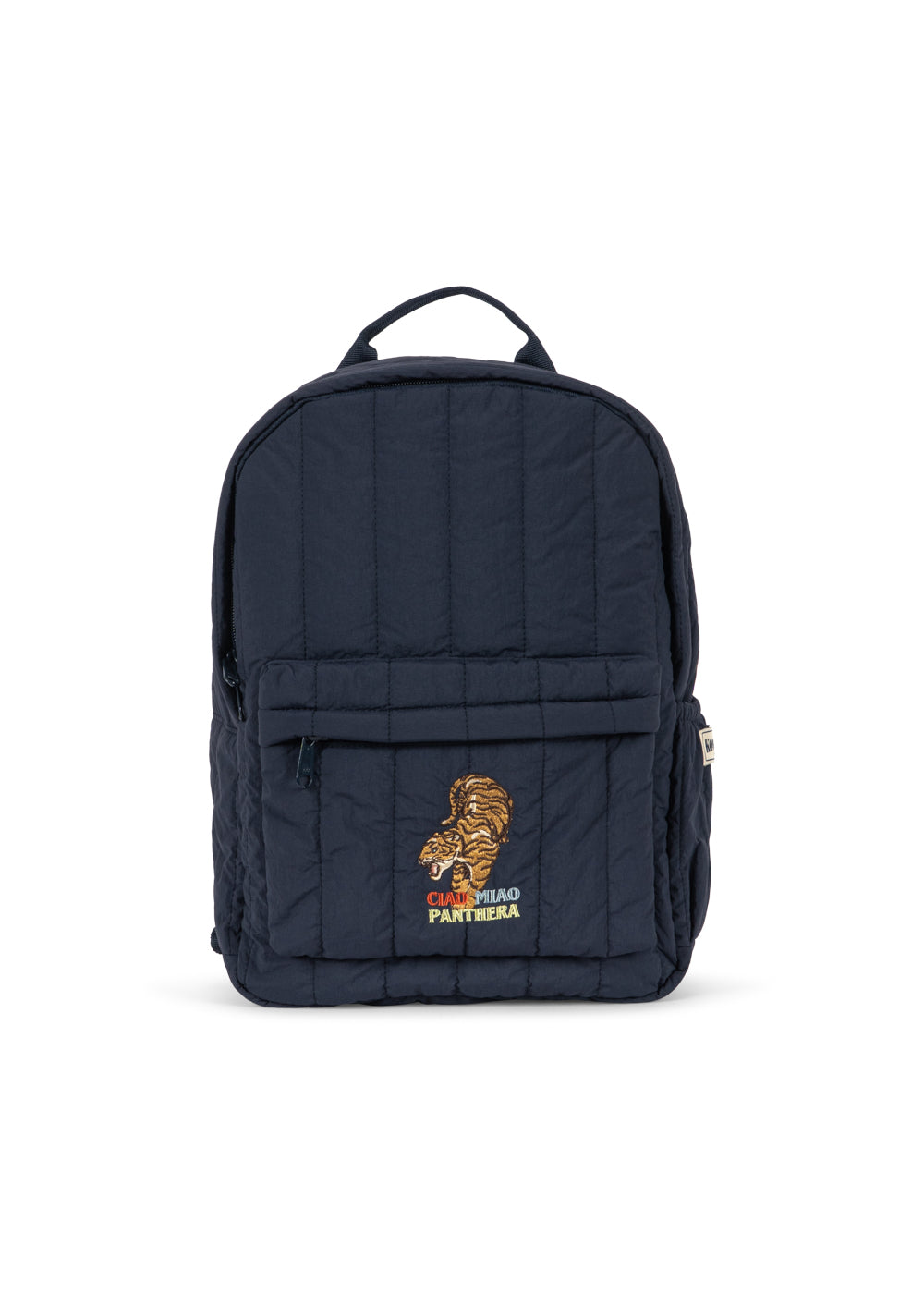 Konges Sløjd Juno Pailletten-Rucksack/Büchertasche – 34 x 25 x 10 cm – Rosette