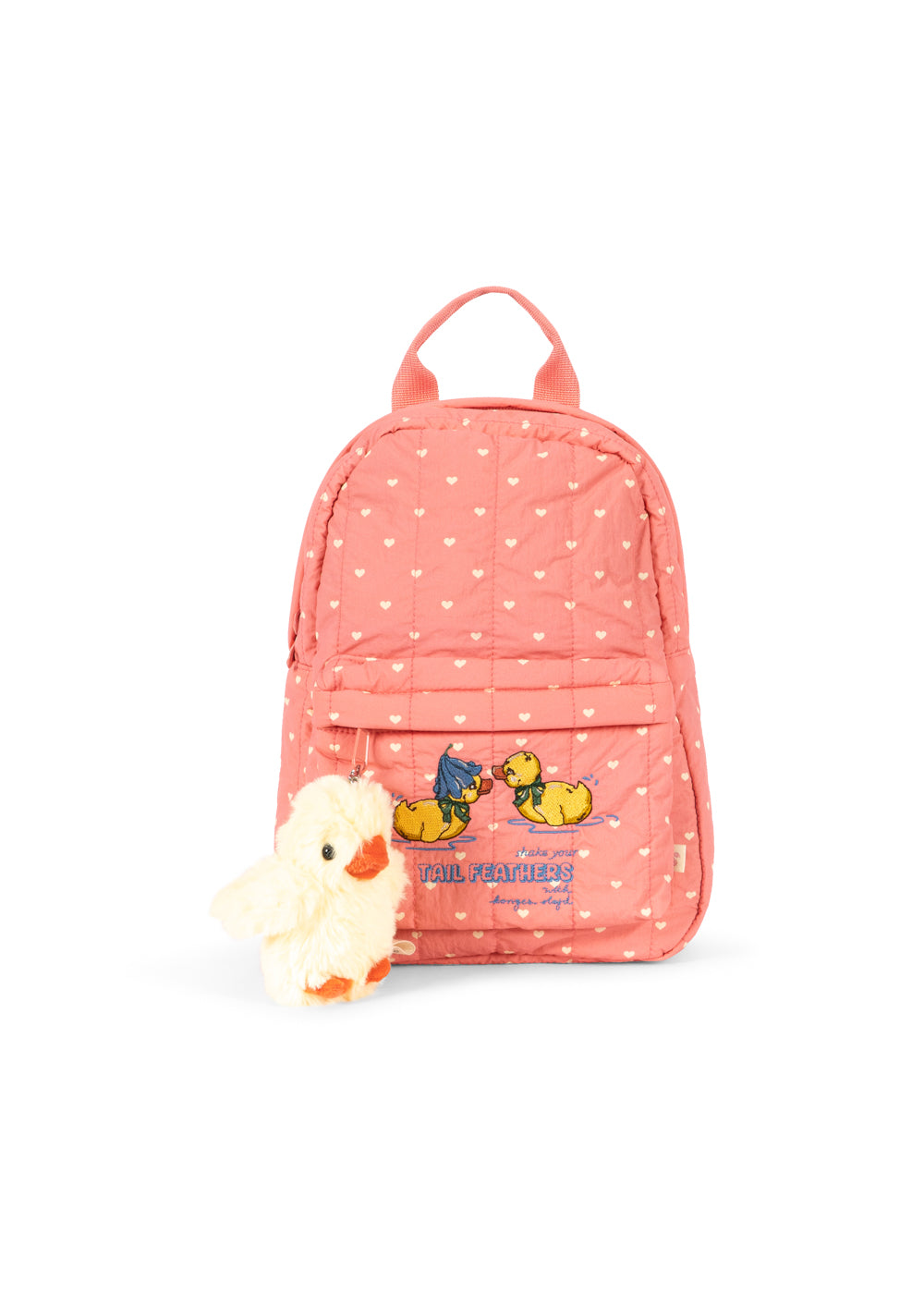 Konges Sløjd Juno Pailletten-Rucksack/Büchertasche – 34 x 25 x 10 cm – Rosette