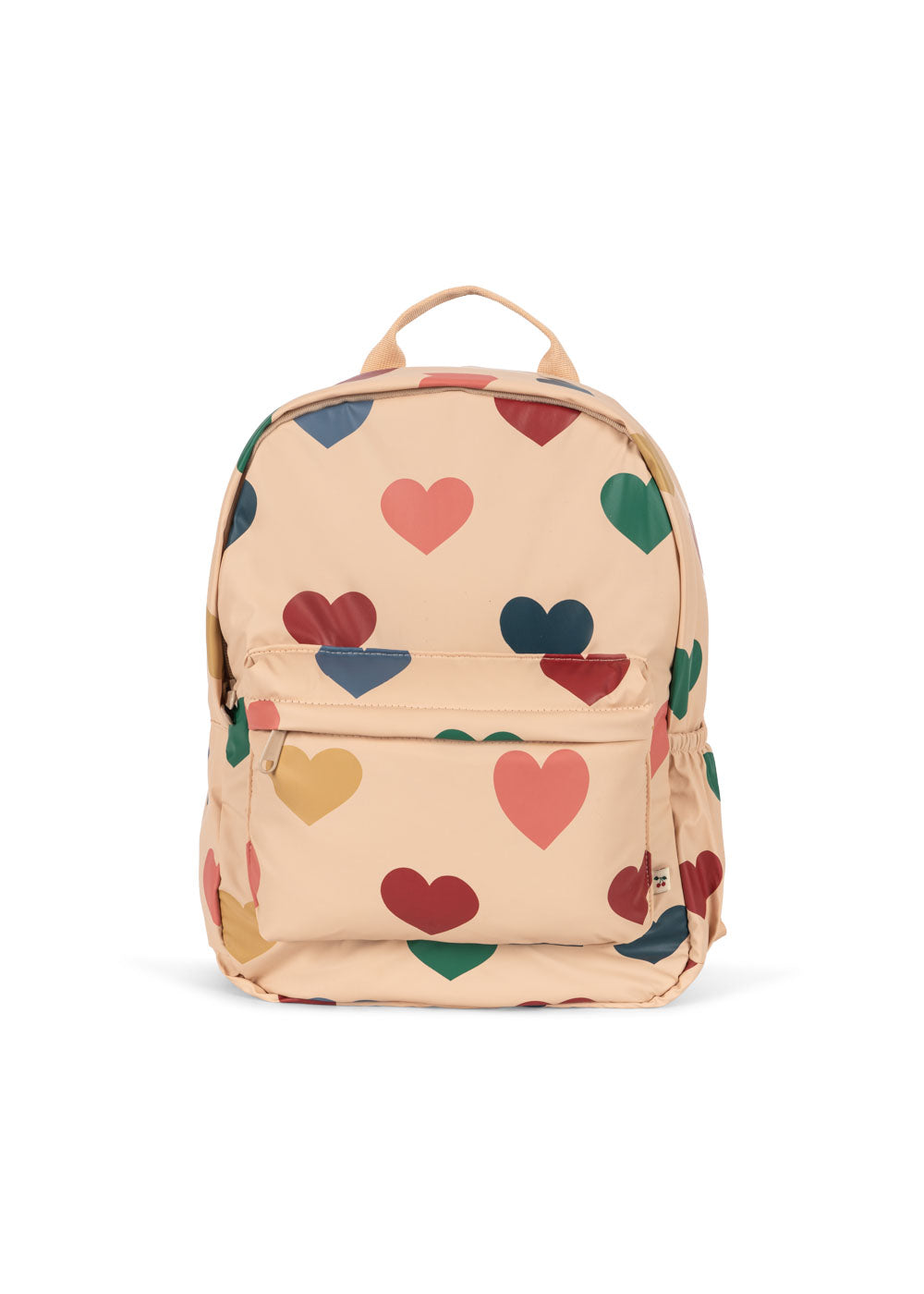 Konges Sløjd Rainy Kinderrucksack/Büchertasche Medium – 25 x 32 x 11 cm – Bon Coeur Coloré