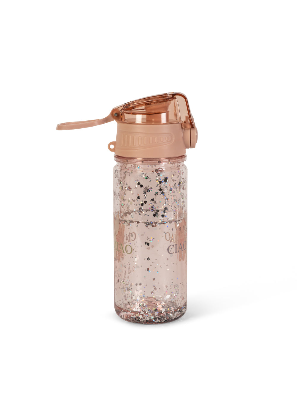 Konges Sløjd Glitter Drinkfles - Ø7xH20cm - Ciao Miao