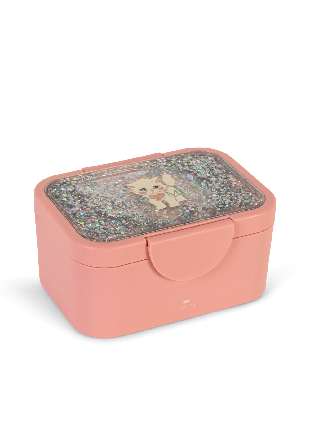 Konges Sløjd Lunchbox/Brooddoos - 17x12x8cm - Ciao Miao Glitter