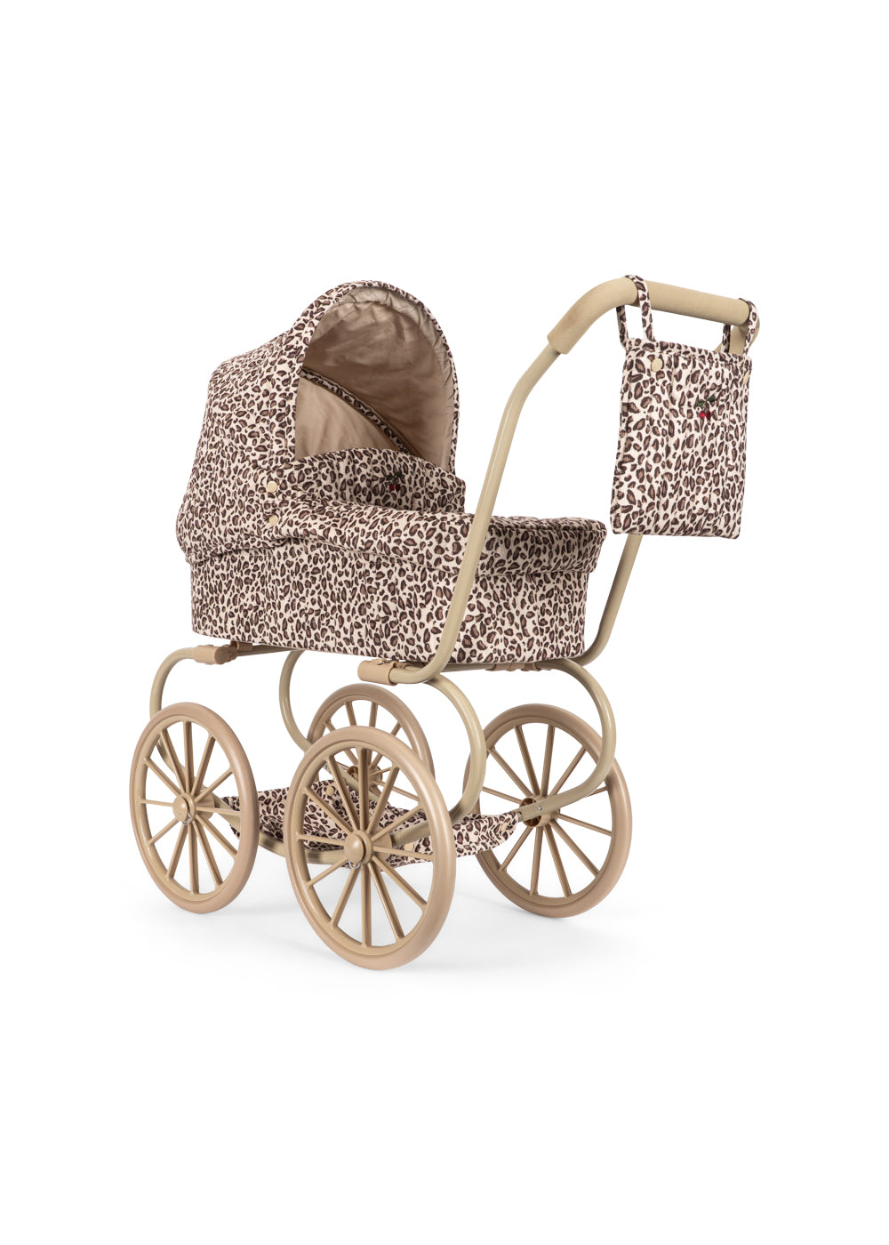 Konges Sløjd Minnie Poppenwagen/Doll Pram - Opvouwbaar - Leo