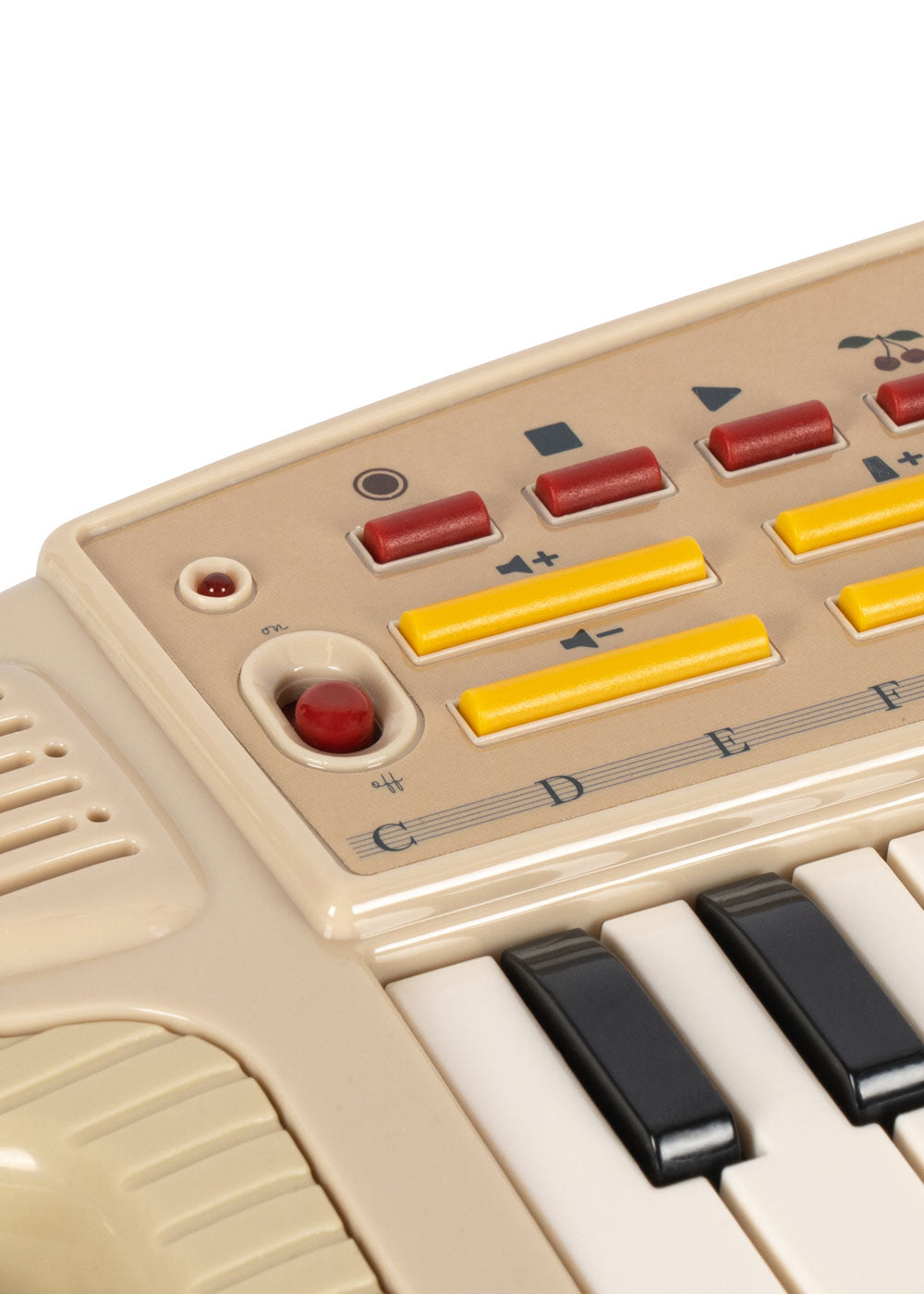 Konges Sløjd Muzikale Keyboard/Piano - Geschikt vanaf 4 jaar - Lemon