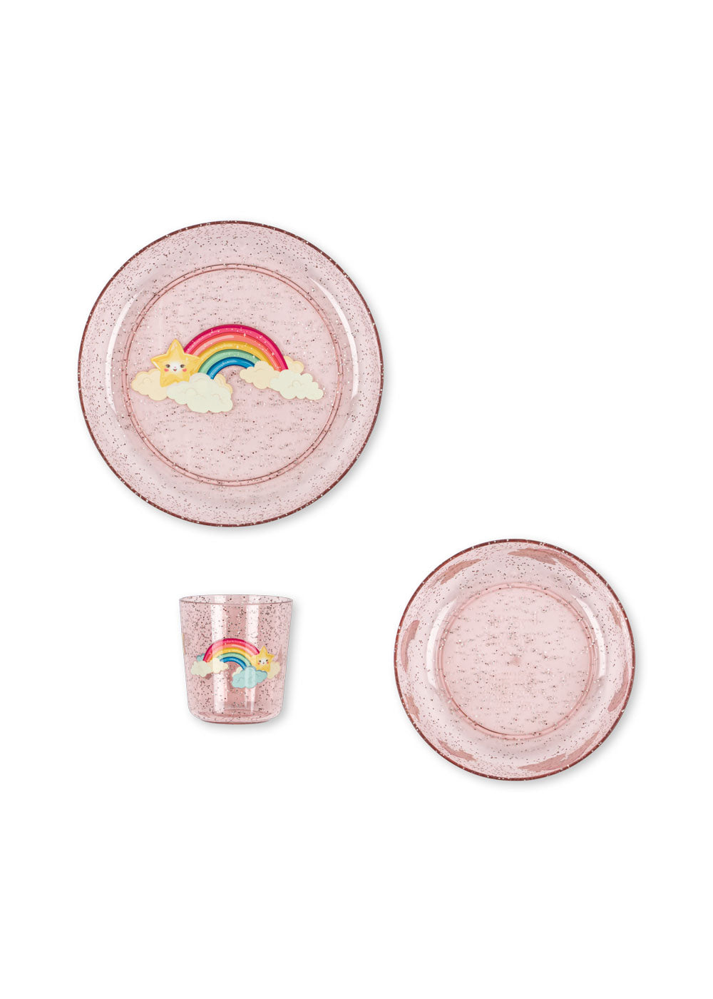 Konges Sløjd Sparkly Servies set - Rainbow