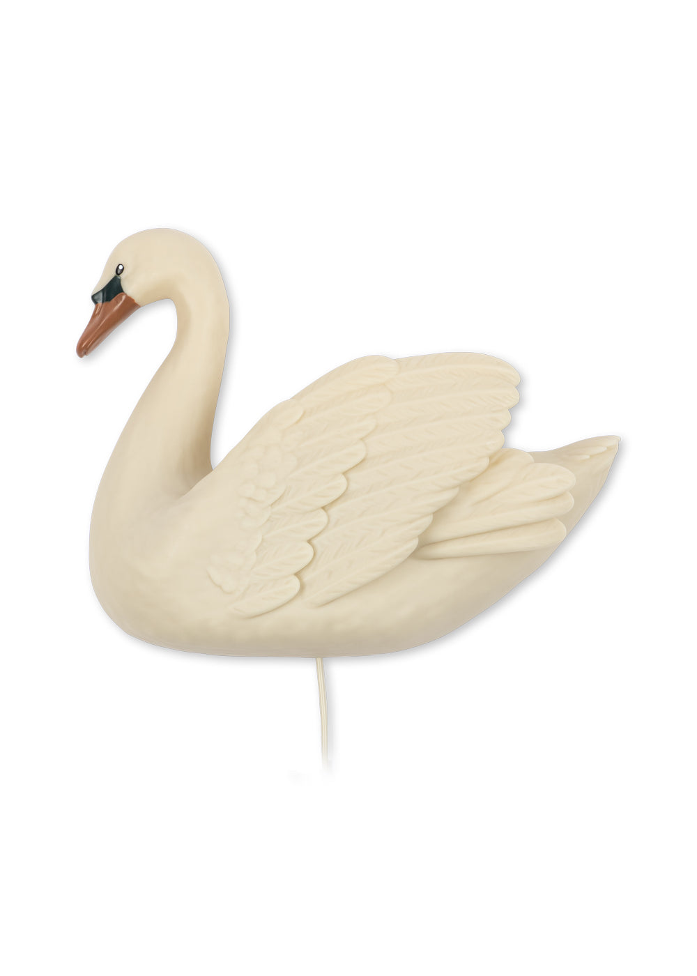 Konges Sløjd Swan Wandlamp - 21x10x19cm - Beige