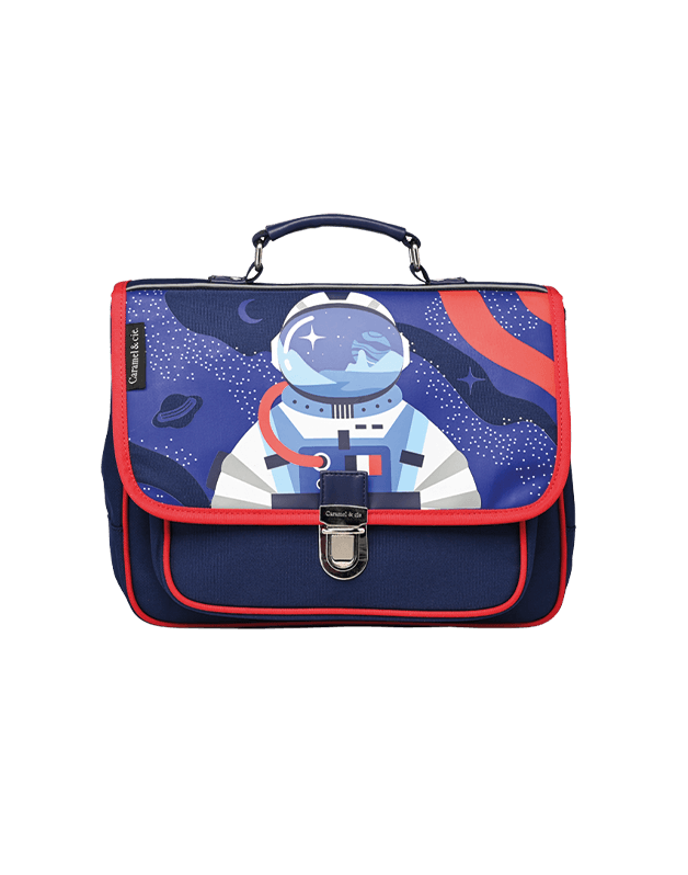 Caramel &amp; Cie Cartable Enfant Astronaute - Cartable/Sac à Livres - Petit