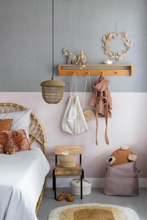 KidsDepot Rattan Hanging Lamp Ø 30 cm Veda