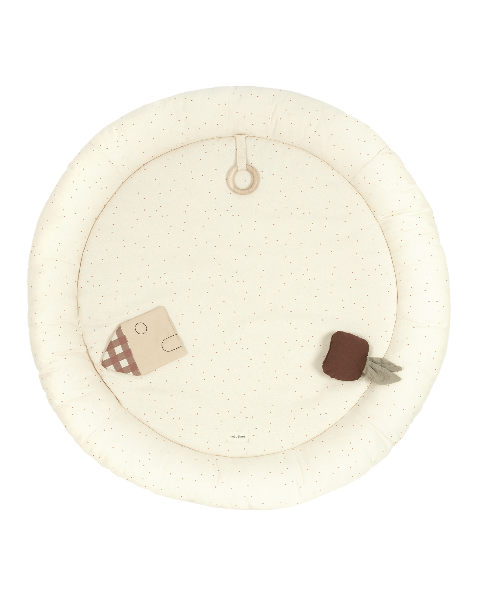 Nobodinoz Rond sensorisch activiteitennest - Ø100xH8cm - Sweet Home