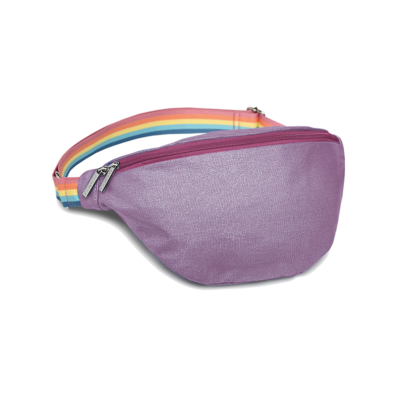 Caramel & Cie Heuptas/Schoudertas voor de mama's - Purple Iridescent