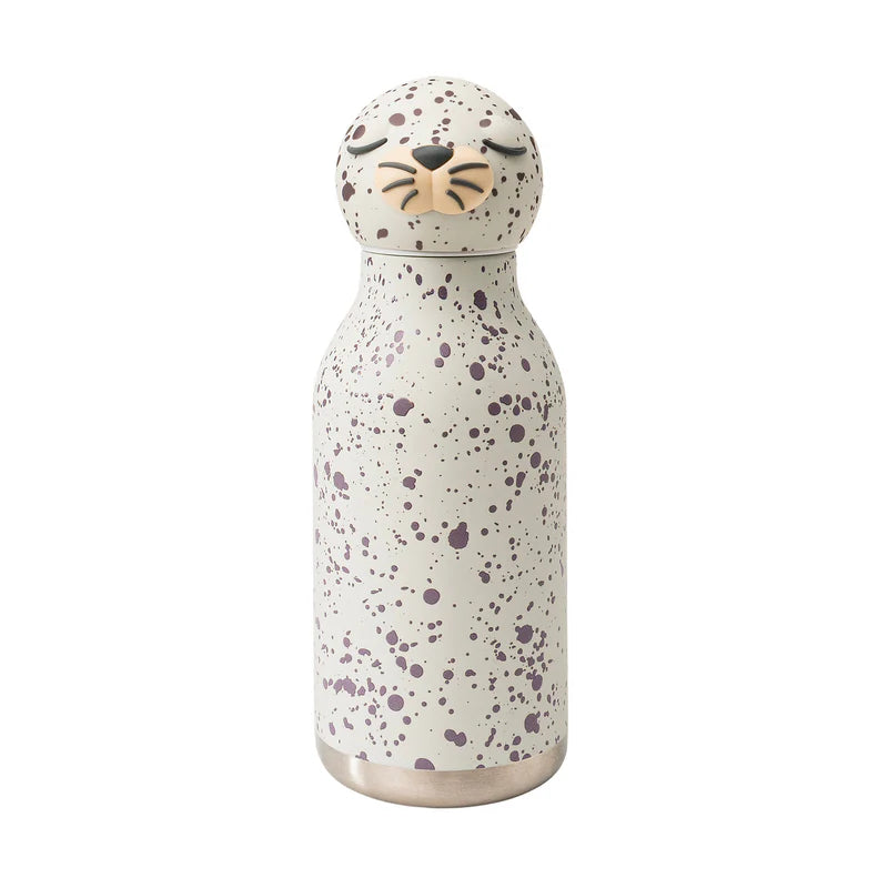 Asobu Thermo Drinkfles Besties Seal - 460ml - Grijs