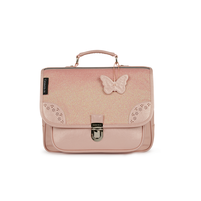 Caramel & Cie Kleuterboekentas Pink Oxford Small - Roze