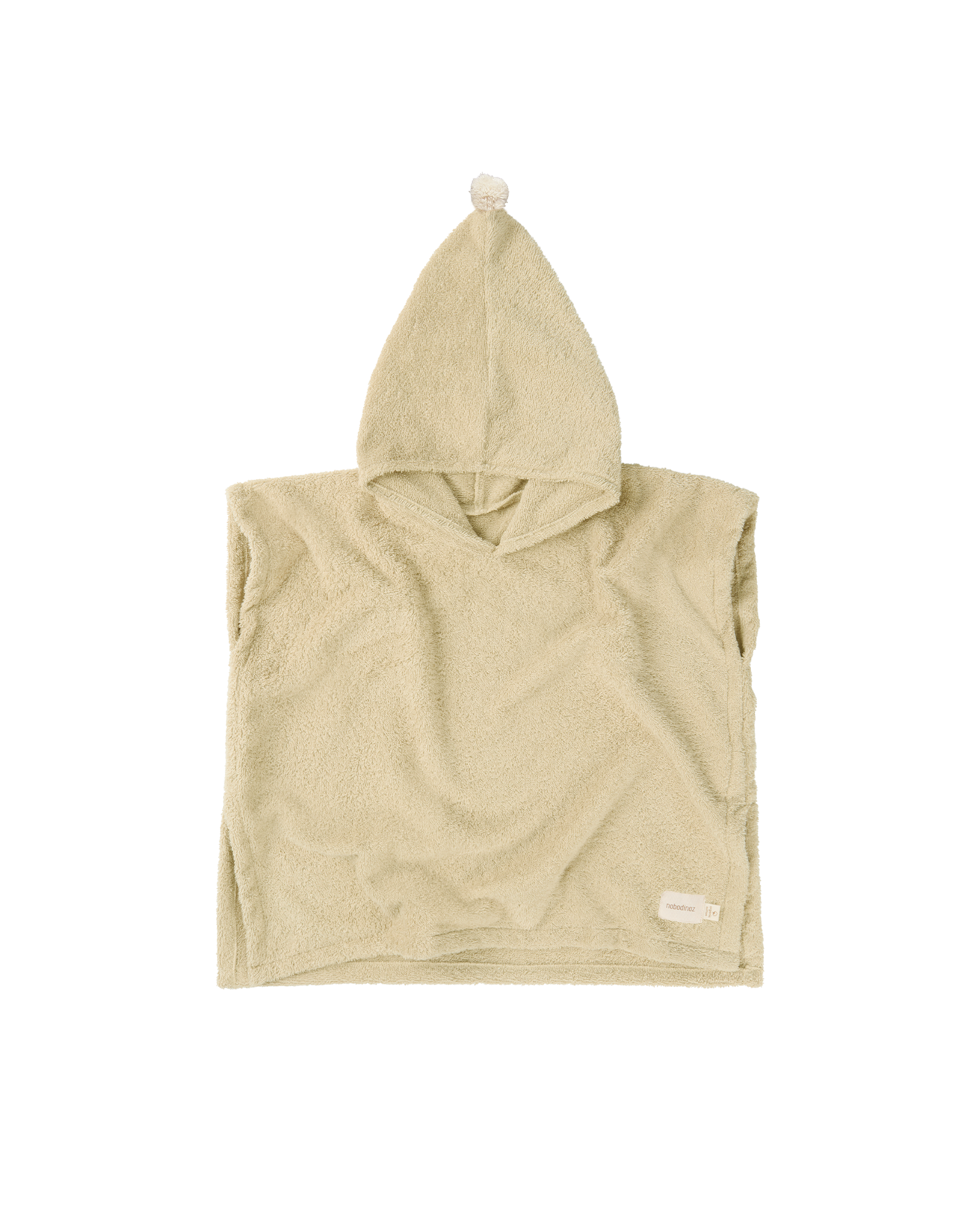 Nobodinoz So Cute Badponcho - 3-5 jaar - 55x58cm - Green Tea