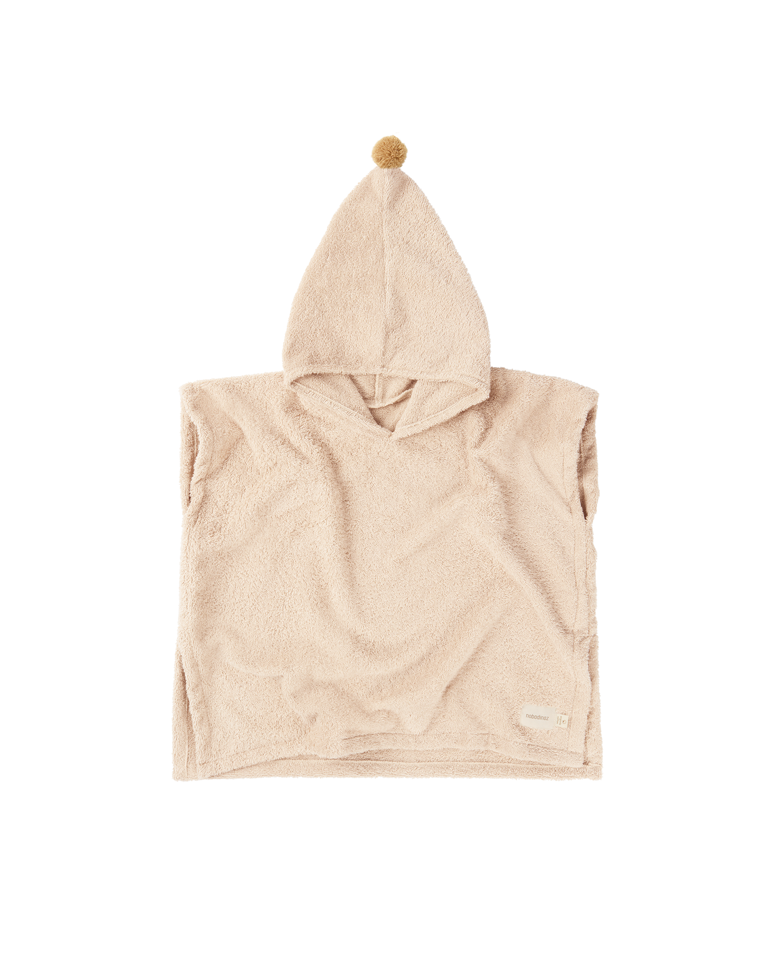 Nobodinoz So Cute Badponcho - 3-5 jaar - 55x58cm - Latte