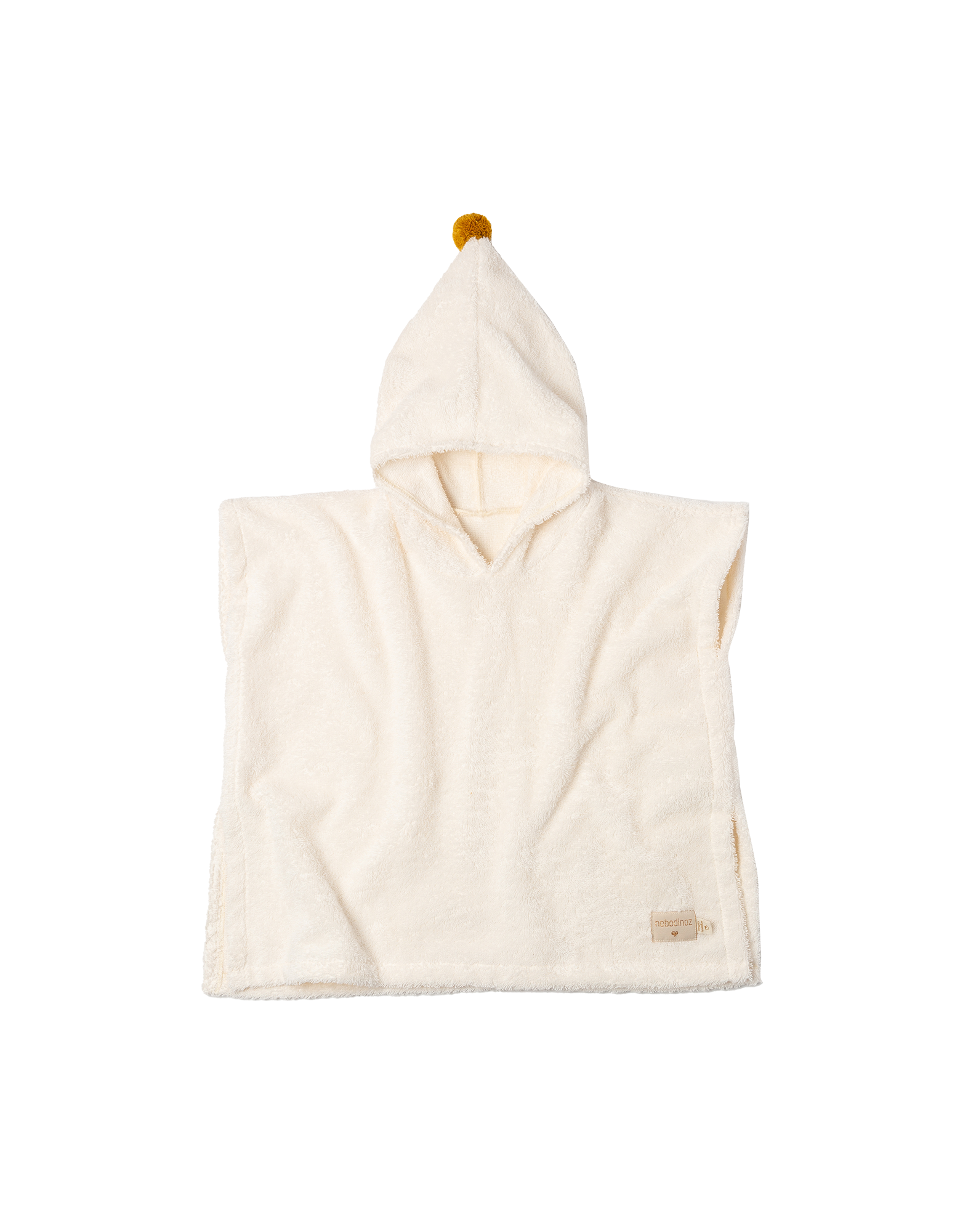 Nobodinoz So Cute Badponcho - 3-5 jaar - 55x58cm - Natural