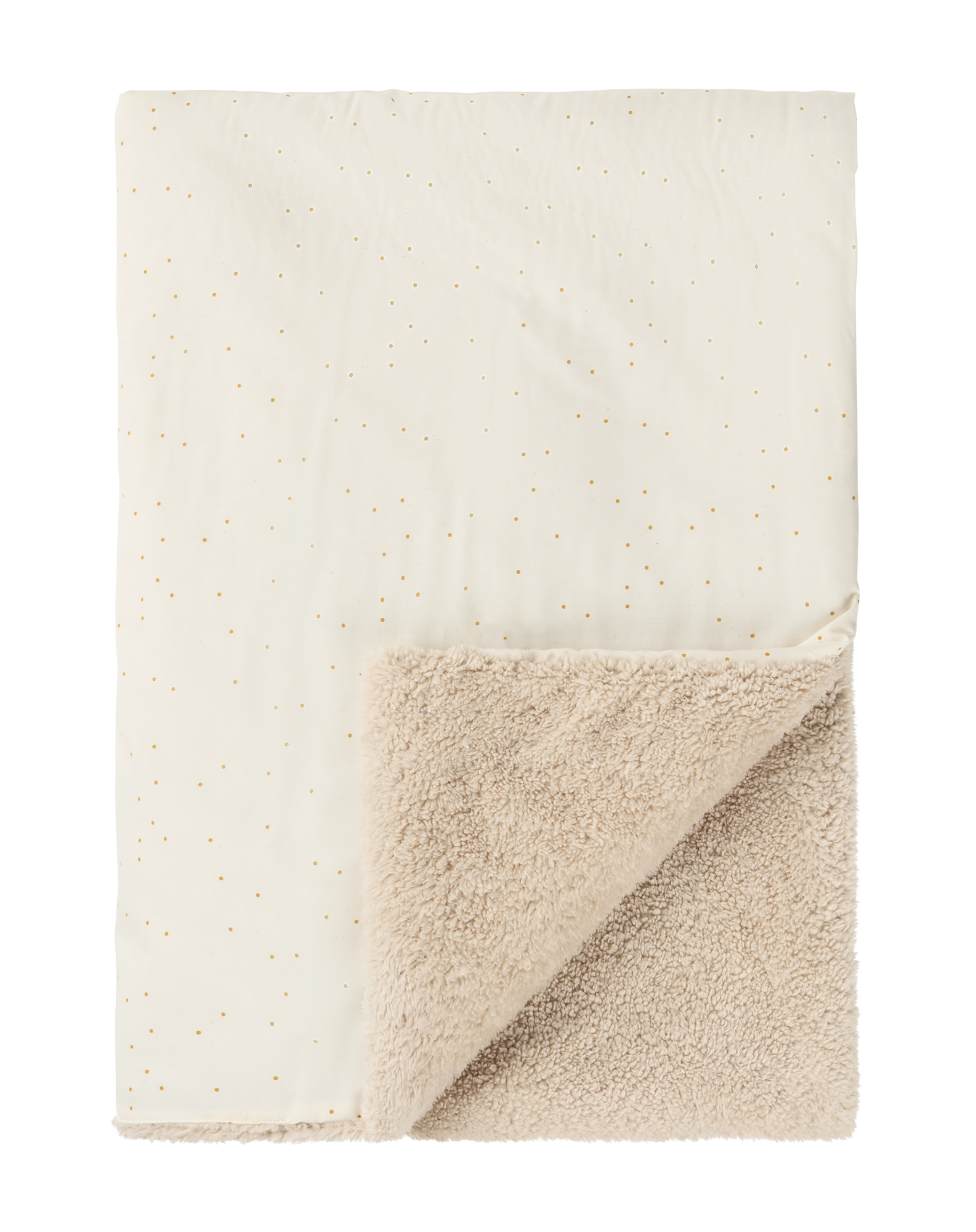 Nobodinoz Stories Winter deken 100x140cm - Honey Sweet Dots Natural