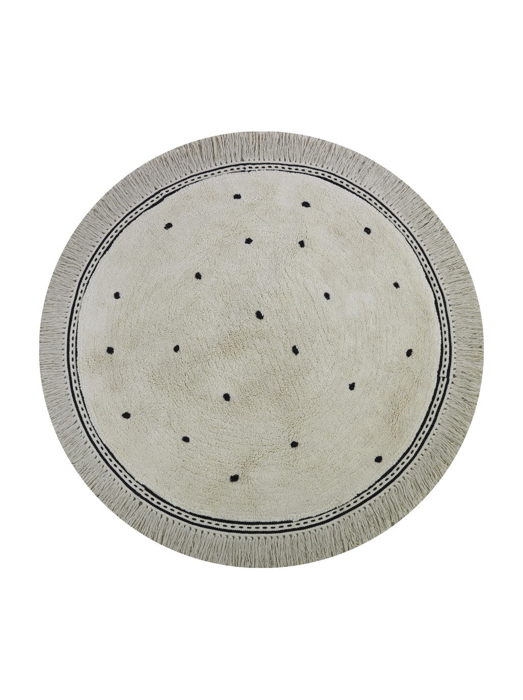 Tapis Petit Raging Elephant - Ø130cm - beige