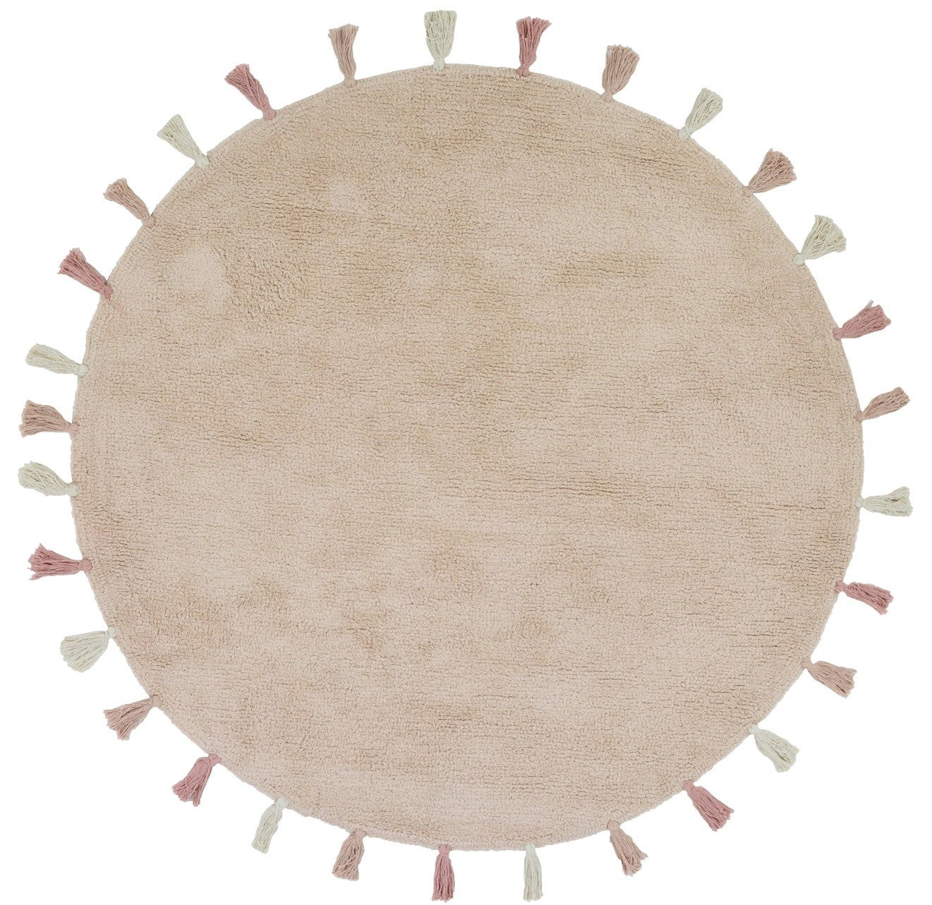 Tapis Petit Rug Elephant - Ø130cm - Beige