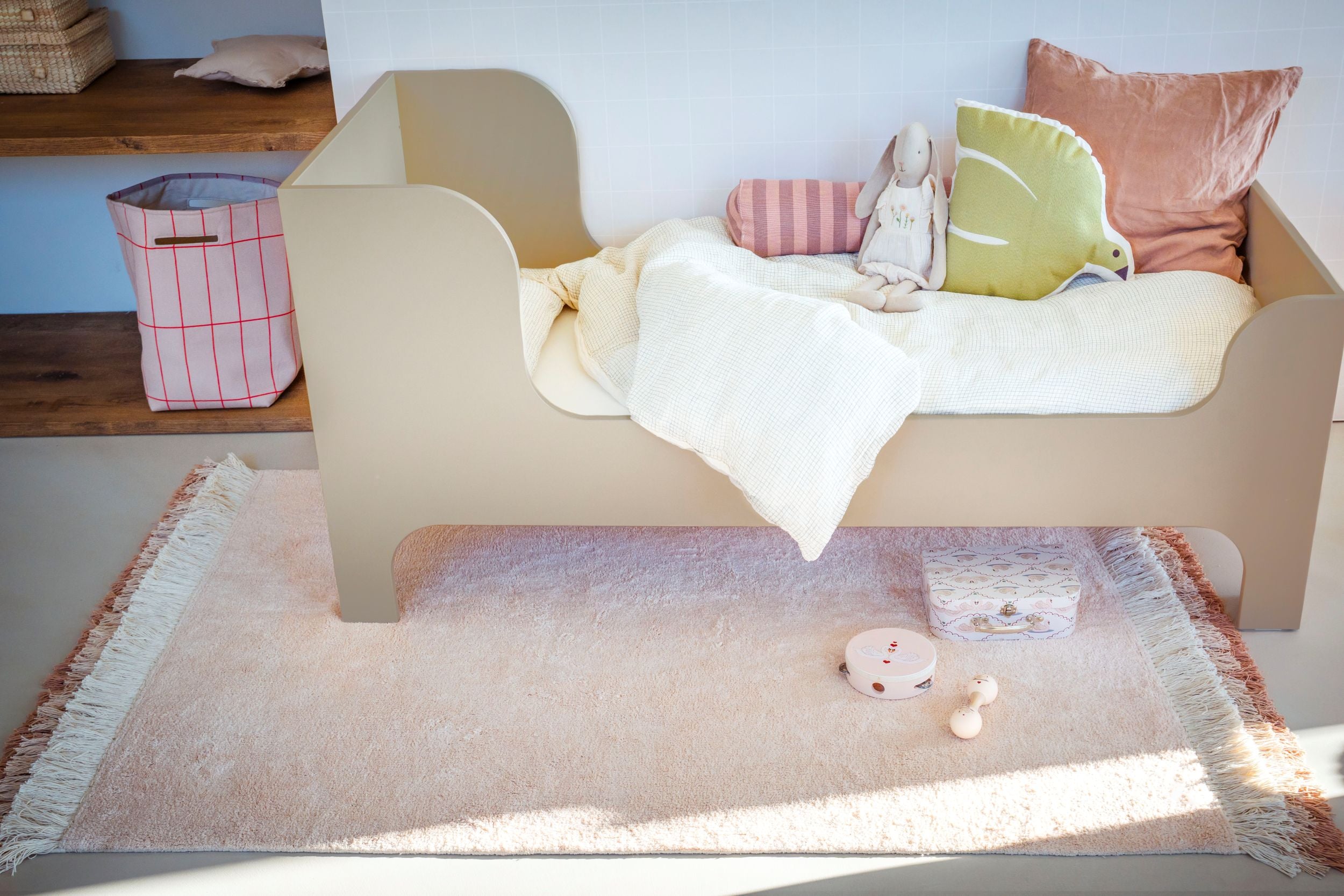 Tapis Petit Raging Elephant - Ø130cm - beige