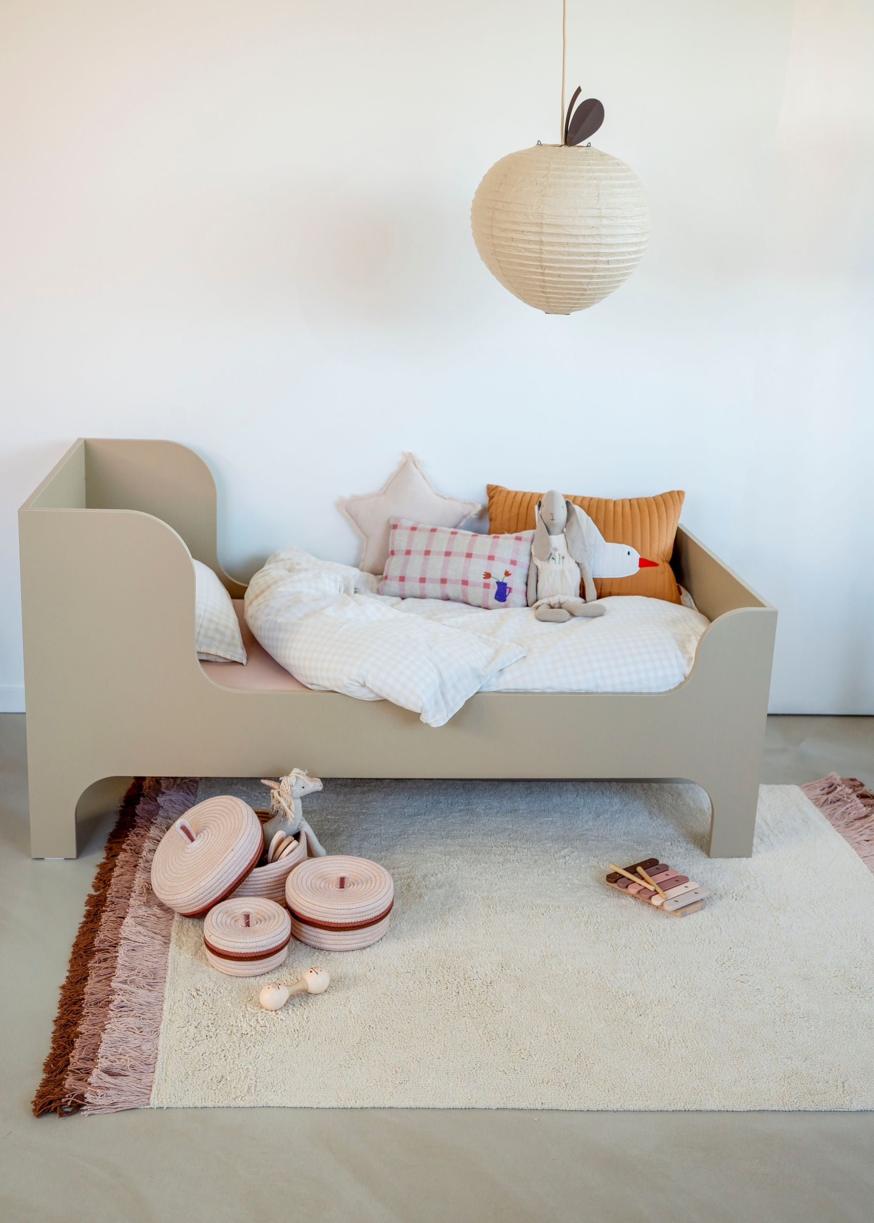 Tapis Petit Rug Elephant - Ø130cm - Beige