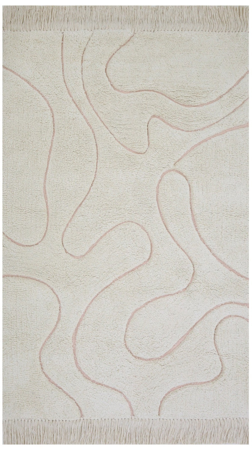 Tapis Petit Raging Elephant - Ø130cm - beige