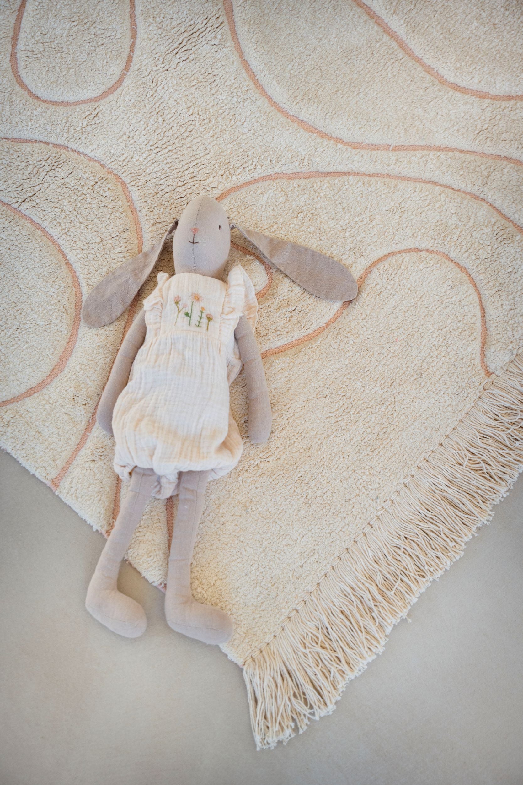 Tapis Petit Raging Elephant - Ø130cm - beige