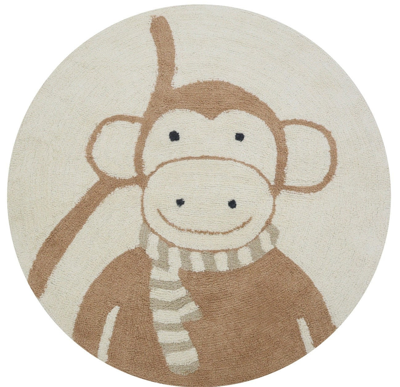 Tapis Petit Rug Elephant - Ø130cm - Beige