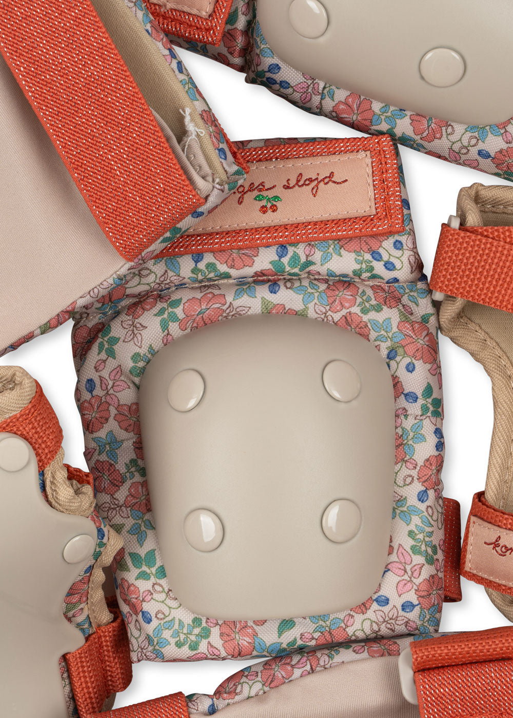 Konges Sløjd Draisienne avec cloche et panier en osier - Cerise