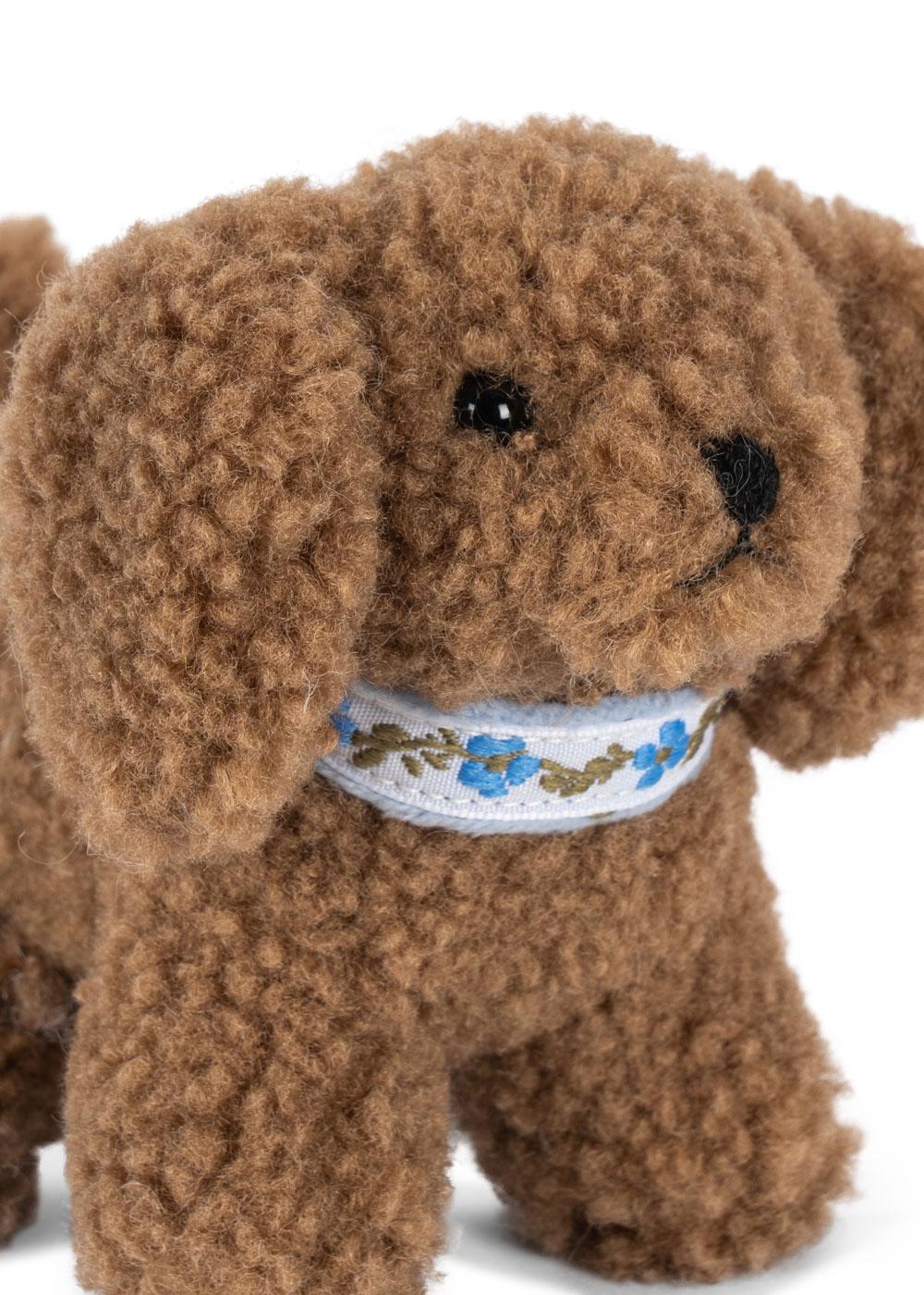Konges Sløjd Madeleine Puppy - Avec Basket and Chew Toy - Fiola