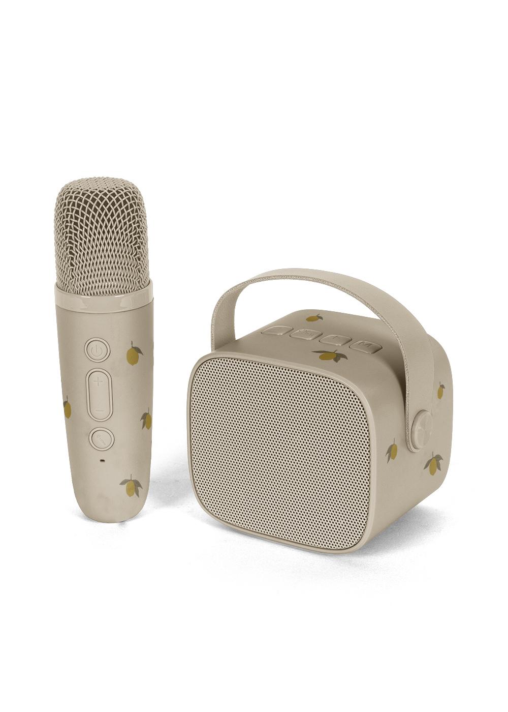 Lalarma Karaoke set - Bluetooth microphone and speaker - Yellow