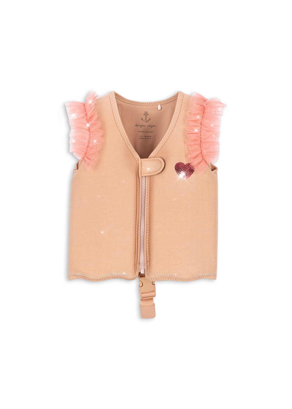 Konges Sløjd Gilet flottant à volants en néoprène/gilet de sauvetage/gilet flottant - Star Multi