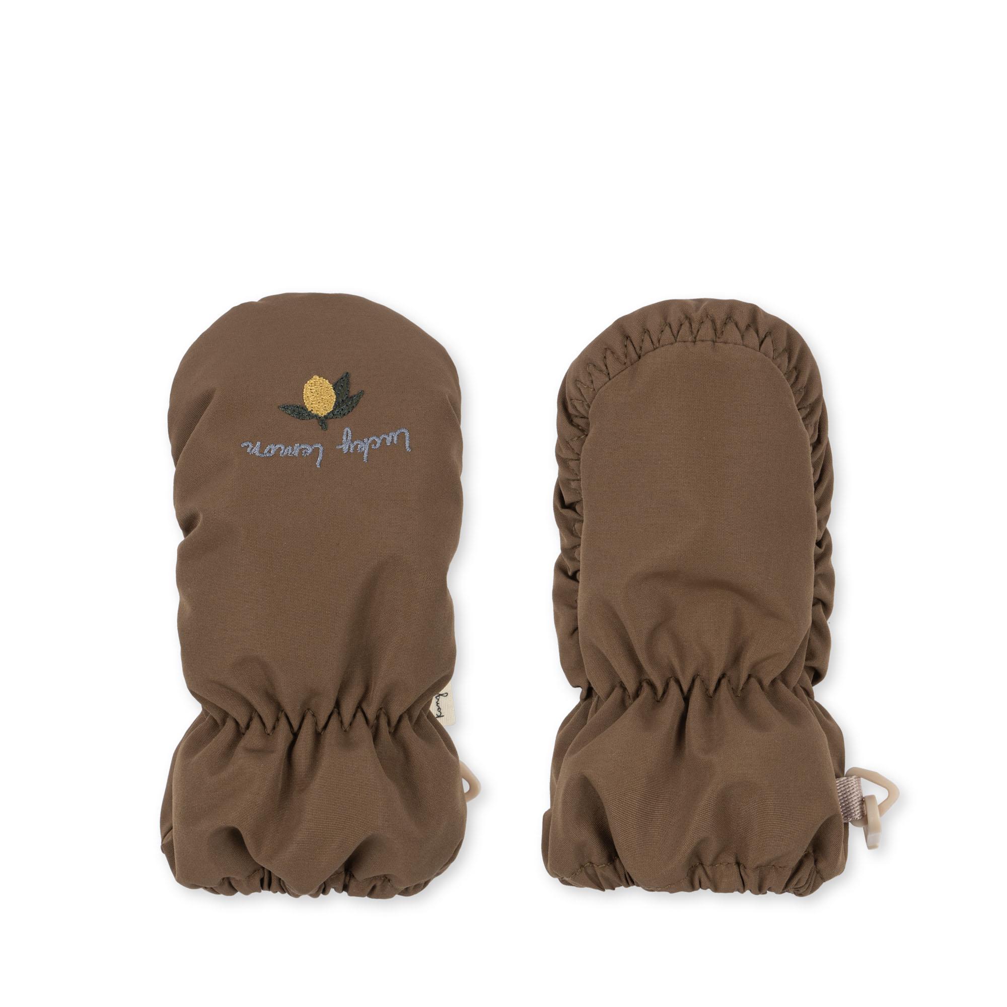 Konges Sløjd Nohr Baby Snow Wives - Gants de neige sans pouce - noix