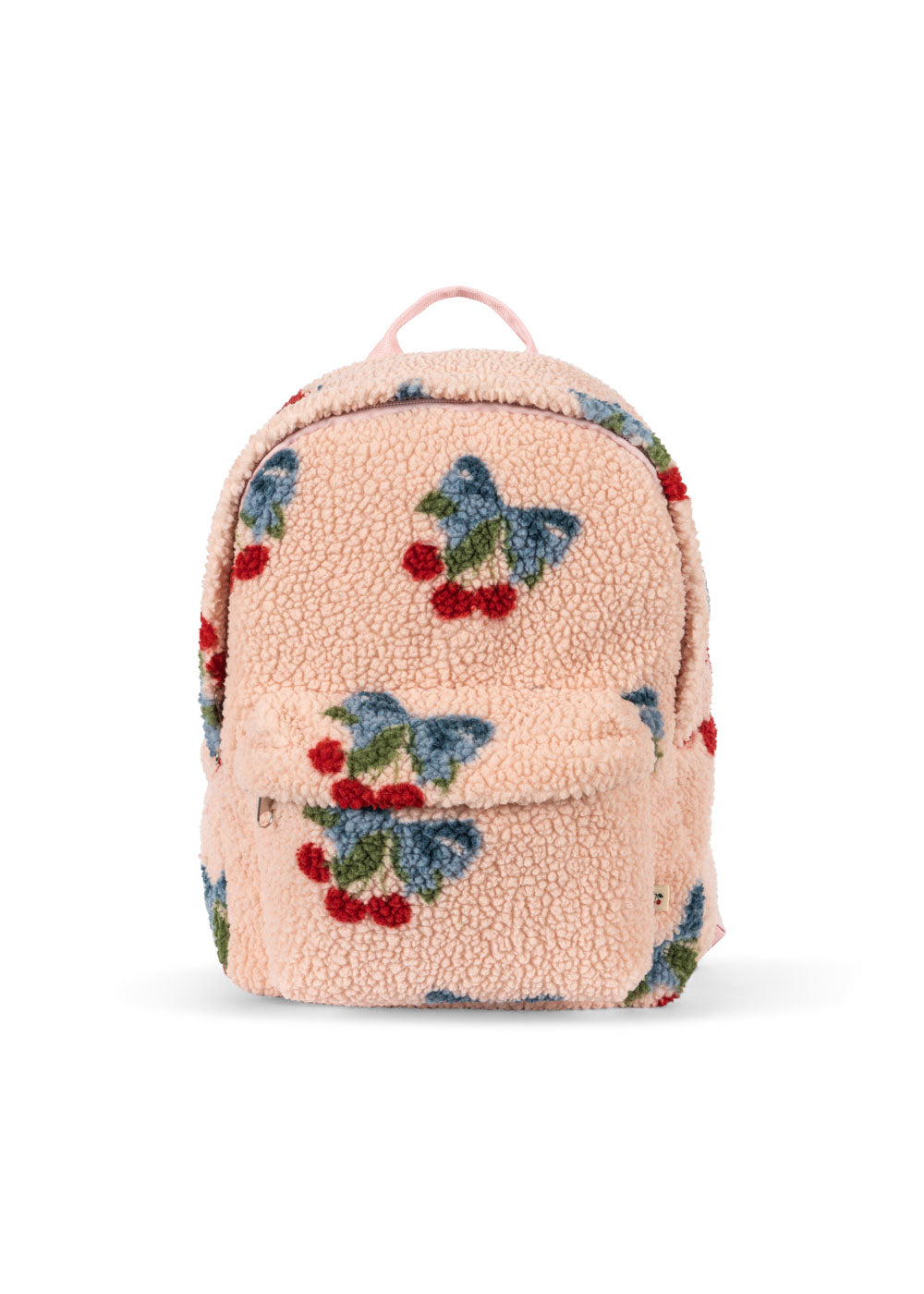 Konges Sløjd Juno Pailletten-Rucksack/Büchertasche – 34 x 25 x 10 cm – Rosette