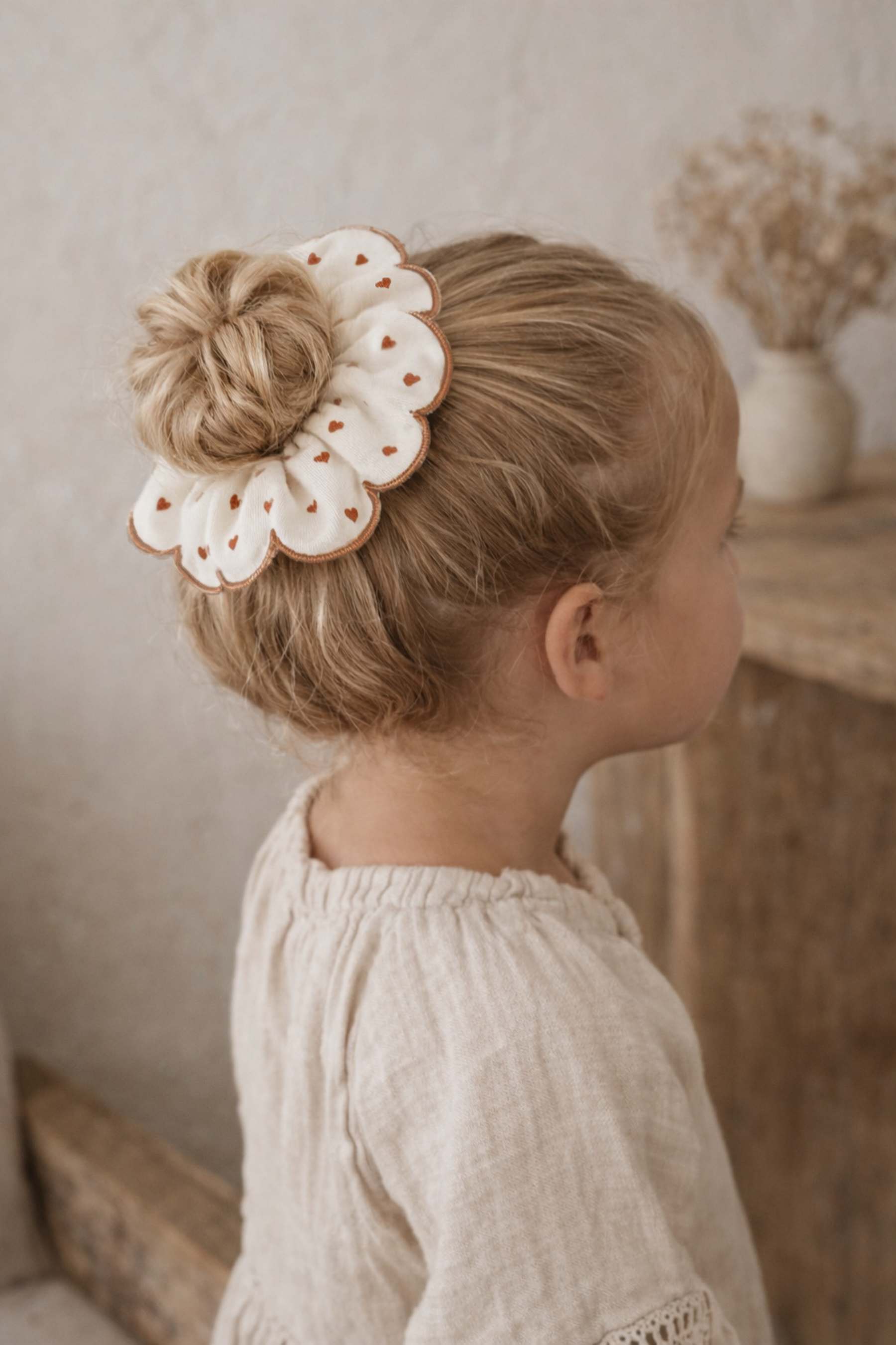 Mrs Ertha Scrunchies - Tiny Hearts
