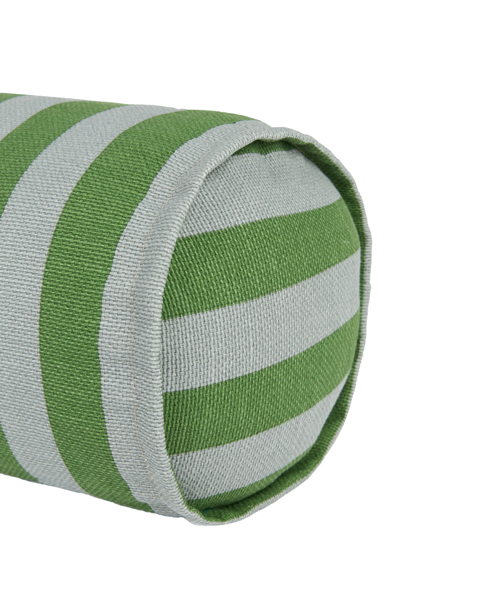 Nobodinoz Vibes Cilinderkussen - Ø18x50cm - Green Blue Stripes