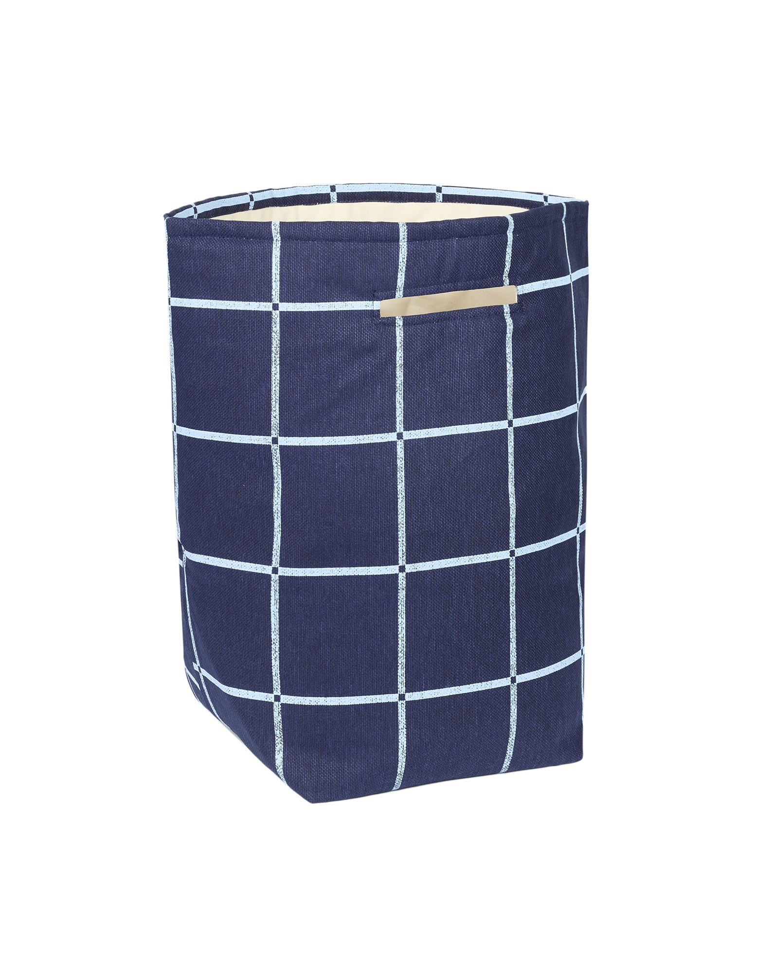 Nobodinoz Aufbewahrungskorb Vibes – 44 x 56 x 28 cm – Senf- und Sandfliesen