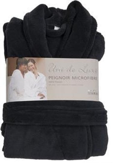 Luxe Badjas/Ochtendjas - Microfiber - Microfleece - Maat L/XL
