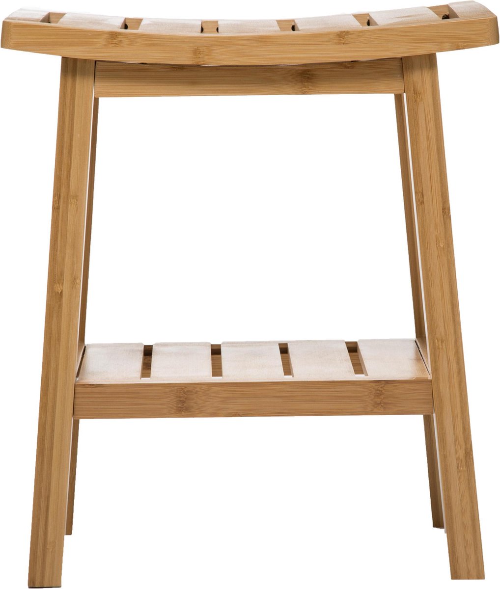 5Five Bamboo Step Stool - 2 Layers - Step - 2 Steps - Step - Stool
