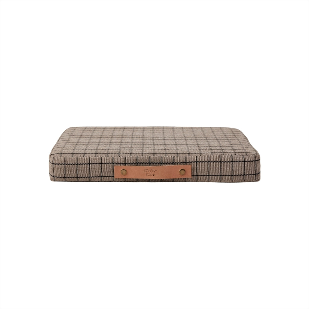 OYOY Milo Grid - Hondenkussen - Klein - 48x35cm