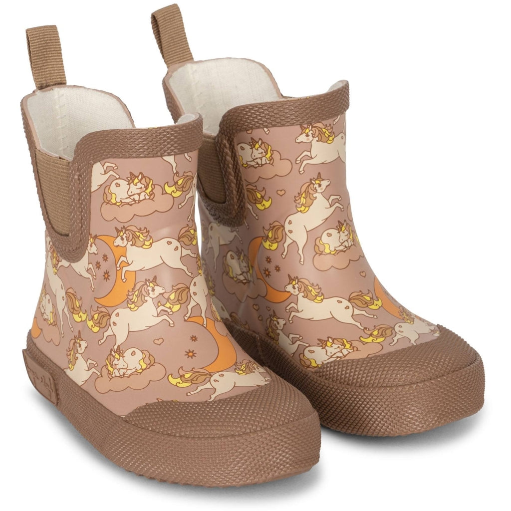 Konges Sløjd Welly Boots / rain boots - Unicorn blush