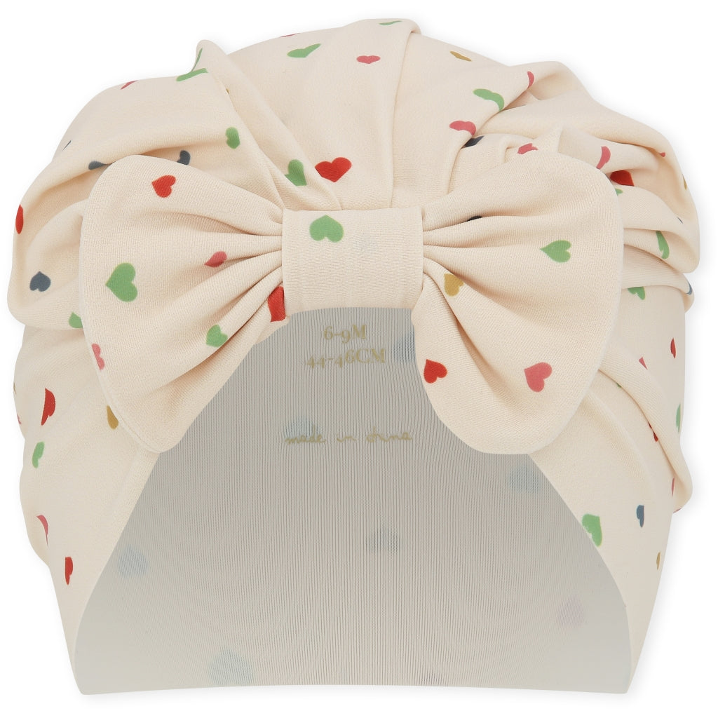 Konges Sløjd Manuca Swim Turban - Multi coeurs - Turban de bain - Chapeau