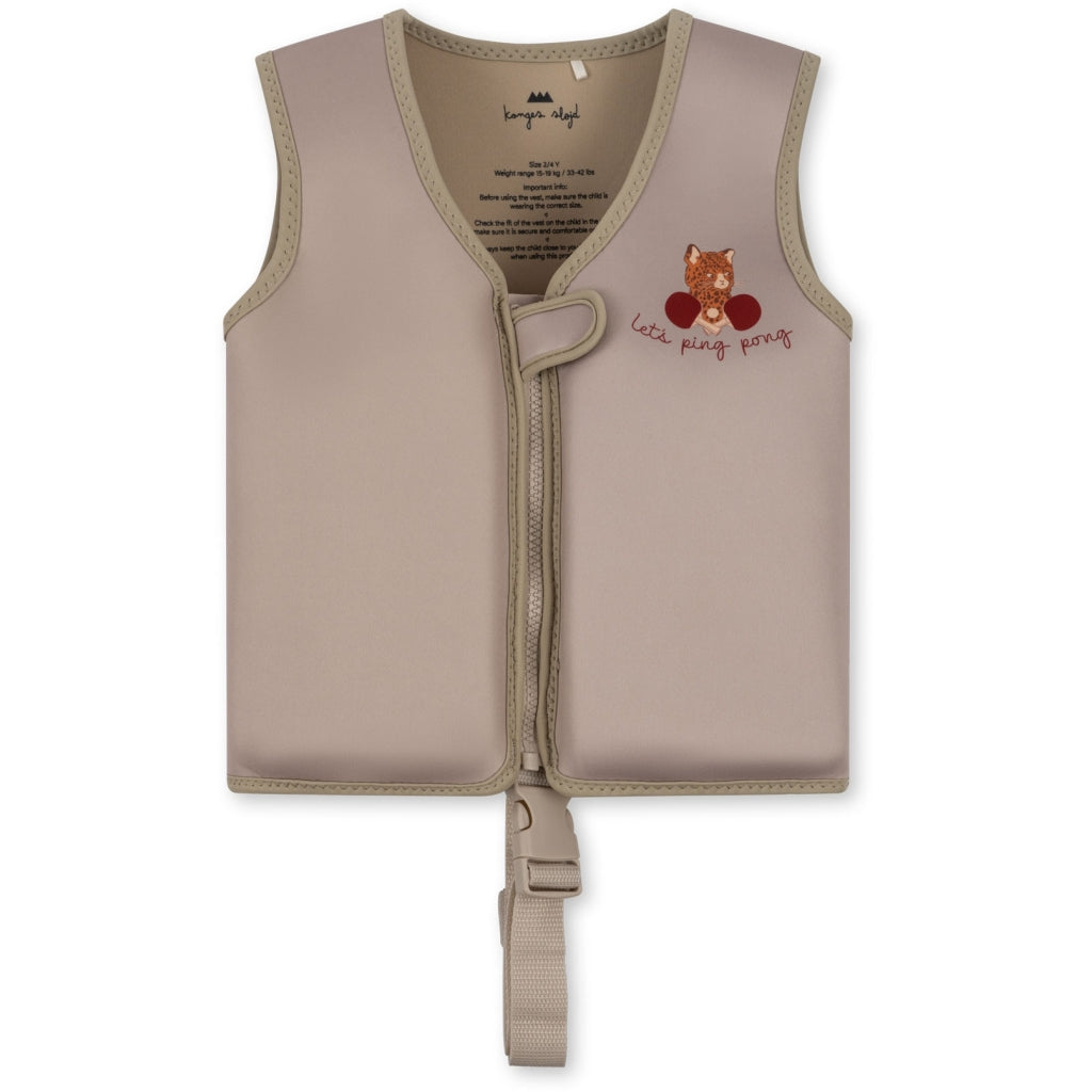 Konges Sløjd Neopreen Float Vest/Zwemvest/Drijfvest - Ping Pong