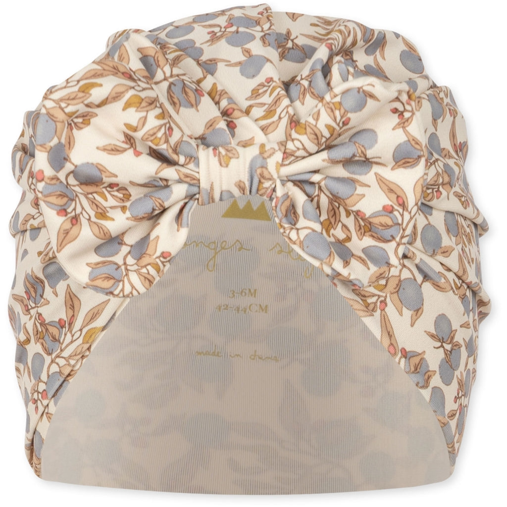 Konges Sløjd Manuca Swim Turban - Orangery blue - Zwem Turban - Muts