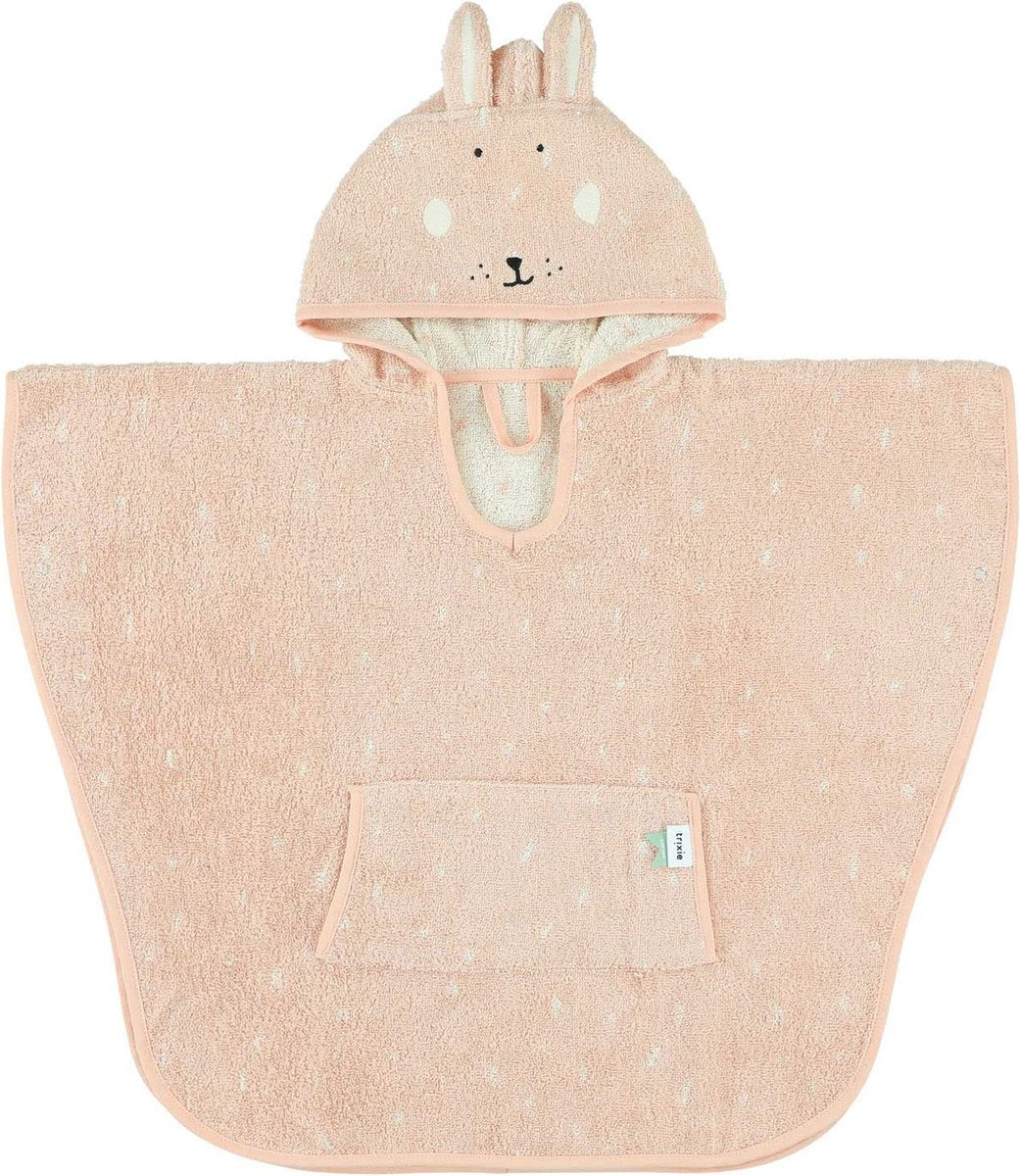 Trixie Poncho - Mrs. Rabbit Roze
