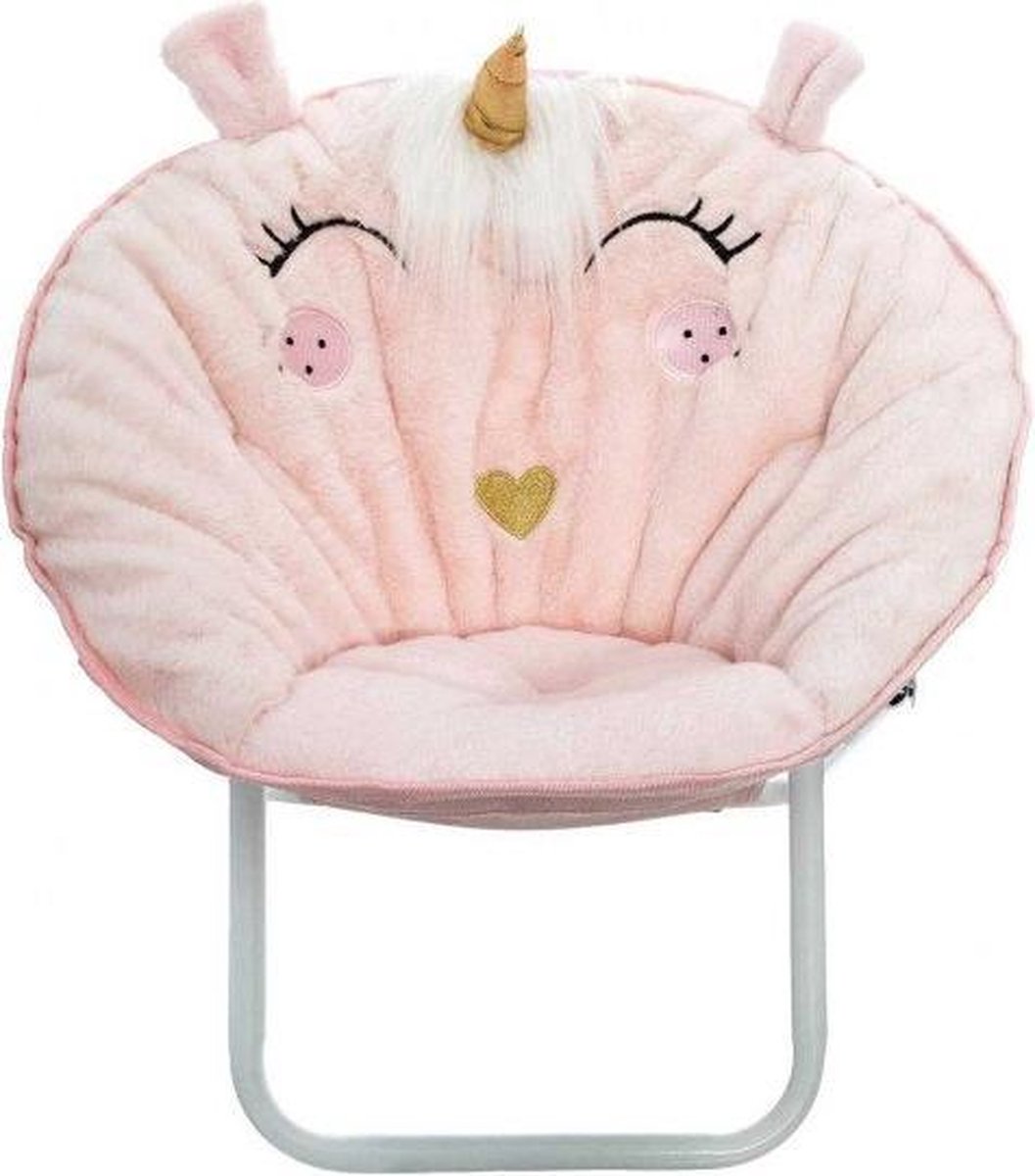 Atmosphera Kids Chaise pliante pour enfants Licorne - Licorne - chaise enfant - chaise enfant - chaise pliante - chaise fille