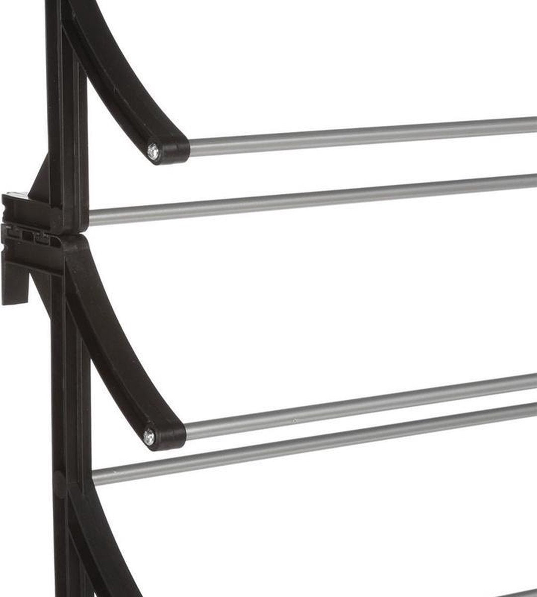 Five® Shoe rack door 36 pairs - White - Sorting compartments, Hanging without drilling, Adjustable