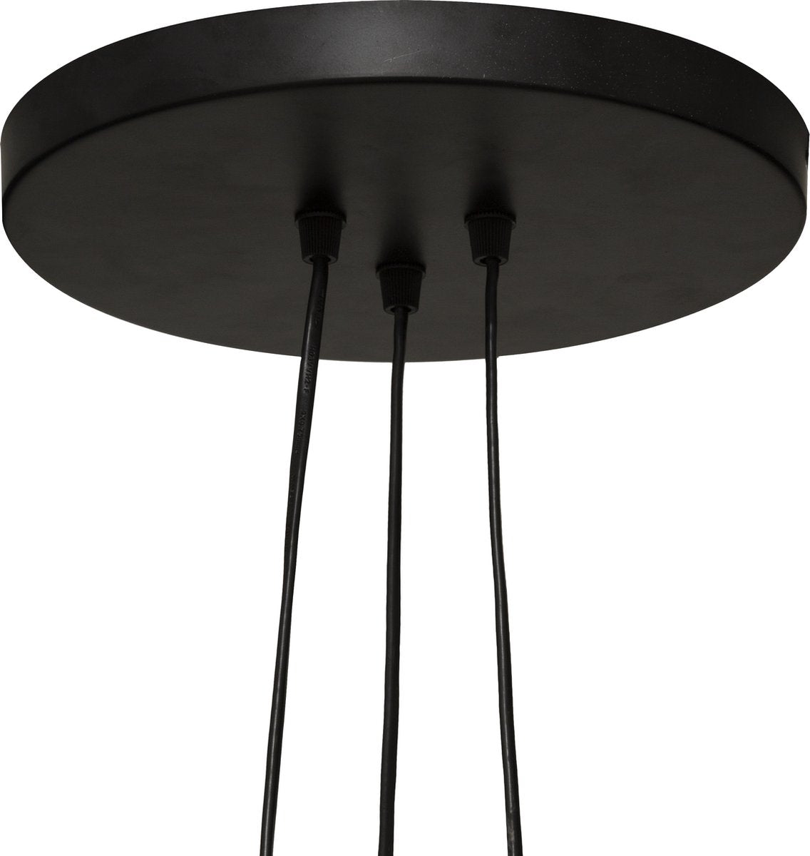 Atmosphera Tropi Hanging lamp black - Dia 25 cm - Black - Lamp - E27 - Pendant lamp - Excluding light sources