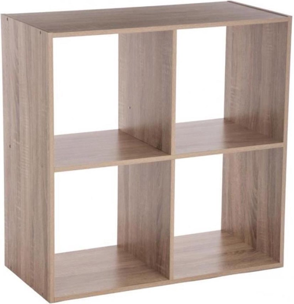5Five Boekenkast 4-Vaks 67,6xH32cm - Naturel