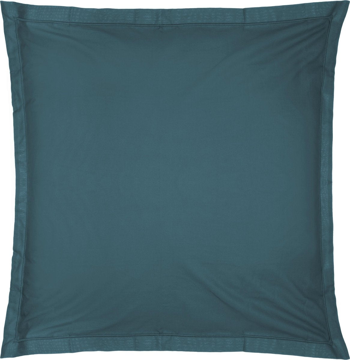 Atmosphera kussensloop set van 2 - Katoen - 63 x 63 cm - Turquoise