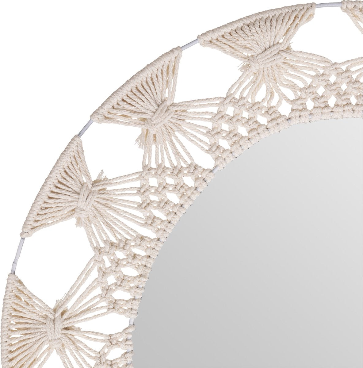 Miroir Mural Palmier Atmosphera - D56cm